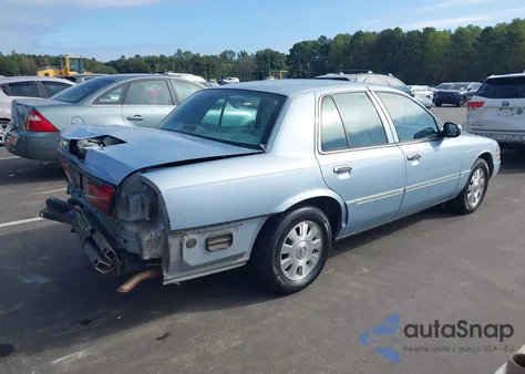2004 Mercury Grand Marquis Ls from USA, damaged, VIN 2MEFM75W04X612032